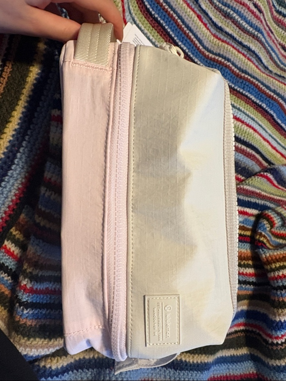 lululemon athletica Light Pink Toiletry Bag